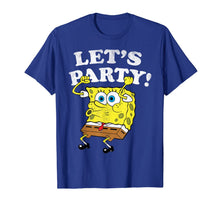 Load image into Gallery viewer, Spongebob Squarepants Lets Party T-Shirt 80402
