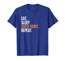 Load image into Gallery viewer, Funny shirts V-neck Tank top Hoodie sweatshirt usa uk au ca gifts for Eat Sleep Shed Hunt &amp; Repeat Funny Deer Antler T-Shirt 2207380
