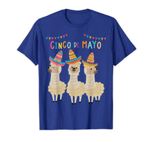 Load image into Gallery viewer, Funny shirts V-neck Tank top Hoodie sweatshirt usa uk au ca gifts for No probLlama Cinco De Mayo Shirt Funny Llama Mexican 5th May 2129249
