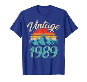 Funny shirts V-neck Tank top Hoodie sweatshirt usa uk au ca gifts for 30th Birthday Gift Idea Vintage 1989 T-Shirt Men Women 1002743