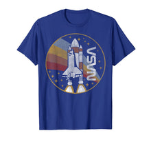 Load image into Gallery viewer, NASA Shuttle Launch With Rainbow Graphic T-Shirt C1 82776
