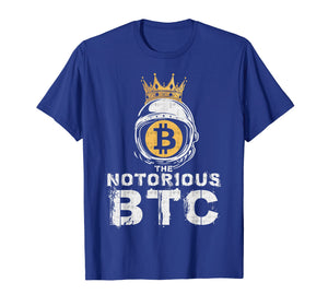 Funny shirts V-neck Tank top Hoodie sweatshirt usa uk au ca gifts for Bitcoin Shirt Gifts Notorious BTC T-Shirt Crown Men Women 393576
