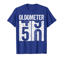 Load image into Gallery viewer, Oldometer 50 T-Shirt 50th Birthday Gift Shirt

