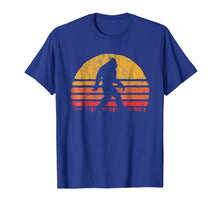 Load image into Gallery viewer, Retro Bigfoot Silhouette Sun T-Shirt - Believe!
