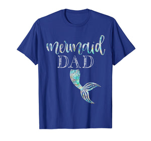Funny shirts V-neck Tank top Hoodie sweatshirt usa uk au ca gifts for Mens Mermaid Dad Shirt Daughter Birthday Party Merman Gift Tee 2304884