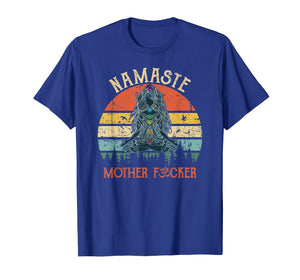 Funny shirts V-neck Tank top Hoodie sweatshirt usa uk au ca gifts for Namaste Mother Fuckers - Yoga Humor Vintage Retro T-Shirt 2046155
