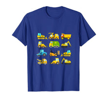 Load image into Gallery viewer, Boys&#39; Trucks And Diggers Short Sleeved T-Shirt For Toddlers
