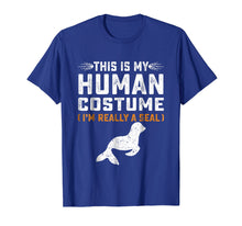 Load image into Gallery viewer, Funny shirts V-neck Tank top Hoodie sweatshirt usa uk au ca gifts for This Is My Human Costume Shirt Seal Family Animals Gifts Tee 1816144
