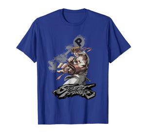 Street Fighter Ryu Portrait Fireball Dark