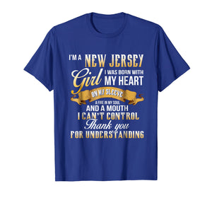 New Jersey Girl T-Shirt Special Gift For Birthday Shirt