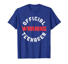 Load image into Gallery viewer, Funny shirts V-neck Tank top Hoodie sweatshirt usa uk au ca gifts for Warning Official Teenager T-Shirt 13th Birthday Gift Shirt 1134003
