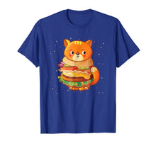 Load image into Gallery viewer, Funny shirts V-neck Tank top Hoodie sweatshirt usa uk au ca gifts for Hamburger Cat T-shirt, Space Kitten Burger by Zany Brainy 4038503
