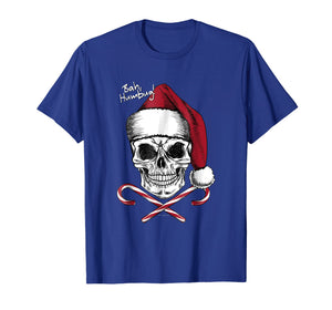 Funny shirts V-neck Tank top Hoodie sweatshirt usa uk au ca gifts for Skull Bah Humbug Christmas Funny Santa T shirt 2117914