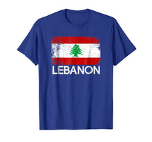 Load image into Gallery viewer, Funny shirts V-neck Tank top Hoodie sweatshirt usa uk au ca gifts for Lebanese Flag T-Shirt | Vintage Made In Lebanon Gift 2883852
