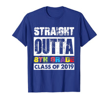 Load image into Gallery viewer, Straight Outta 8Th Grade Shirt Class Of 2019 Graduation Gift
