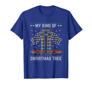 Funny shirts V-neck Tank top Hoodie sweatshirt usa uk au ca gifts for My Kind Of Christmas Tree Drag Racing Ugly Christmas T-Shirt 1654665