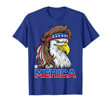 Load image into Gallery viewer, Funny shirts V-neck Tank top Hoodie sweatshirt usa uk au ca gifts for Eagle Mullet Merica Shirt Men 4th of July American Flag USA 483510
