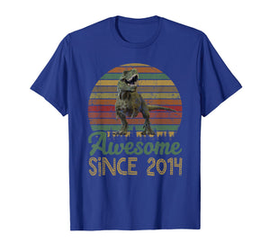 Funny shirts V-neck Tank top Hoodie sweatshirt usa uk au ca gifts for 5th Birthday Gift Shirt Dinosaur 5 Year Old Tshirt 2034735