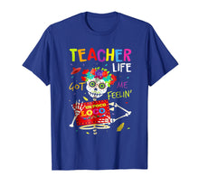 Load image into Gallery viewer, Funny shirts V-neck Tank top Hoodie sweatshirt usa uk au ca gifts for Teacher Life Got Me Feeling Un Poco Loco Skull T-Shirt 776381
