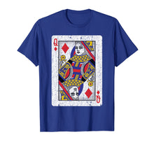 Load image into Gallery viewer, Funny shirts V-neck Tank top Hoodie sweatshirt usa uk au ca gifts for Queen of Diamonds Poker Lover Gifts Playing Card T-Shirt 4108086
