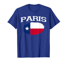 Load image into Gallery viewer, PARIS TX TEXAS Flag Vintage USA Sports Men Women T-Shirt
