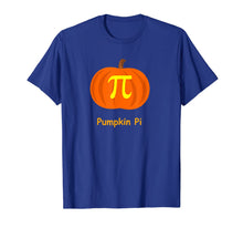 Load image into Gallery viewer, Pumpkin Pi Halloween math geek design T-Shirt
