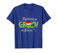 Load image into Gallery viewer, Funny shirts V-neck Tank top Hoodie sweatshirt usa uk au ca gifts for funny Tee Resting Grinch-Face T-Shirt 57698
