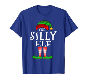 The Silly Elf Matching Family Pajama top Christmas Gift T-Shirt