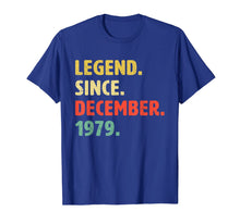 Load image into Gallery viewer, Vintage Retro 40th Birthday Gifts Idea Classic December 1979 T-Shirt-446822
