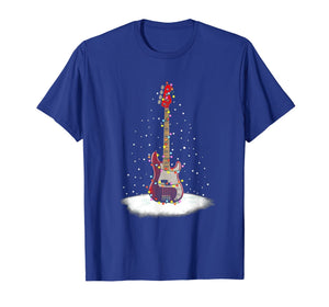 Christmas Guitar Funny Guitarist Christmas Gifts T-Shirt-813603