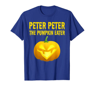 Mens Couples Halloween Costumes For Men Peter Peter Pumpkin Eater T-Shirt