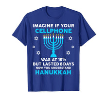 Load image into Gallery viewer, Funny Hanukkah Gifts Cellphone Chanukkah T-Shirt-151045
