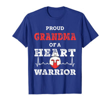 Load image into Gallery viewer, Proud Grandma of a Heart Warrior CHD Awareness T-Shirt-6001302
