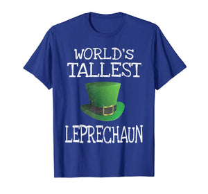 World's Tallest Leprechaun Funny St Patrick's Day Boys Men TShirt977316