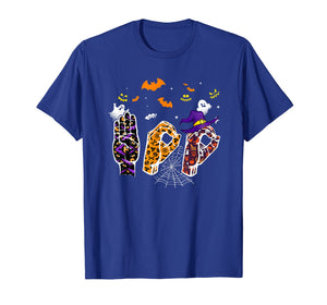 Pride ASL Boo Halloween costume tee, funny Sign Language T-Shirt