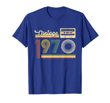 Load image into Gallery viewer, 50th Birthday Gifts Cassette Vintage 1970 50 Years Old T-Shirt-160783

