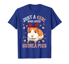 Load image into Gallery viewer, Funny shirts V-neck Tank top Hoodie sweatshirt usa uk au ca gifts for Just A Girl Who Loves Guinea Pigs Lover Mom Girls Cavy Gift T-Shirt 656339
