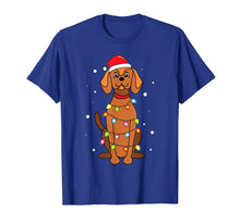 Load image into Gallery viewer, Funny shirts V-neck Tank top Hoodie sweatshirt usa uk au ca gifts for Vizsla Christmas Lights Mom Dad Dog Gift T-Shirt 1358816
