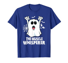 Load image into Gallery viewer, Massage Therapist Muscle Whisperer Ghost Fun Halloween Gift T-Shirt
