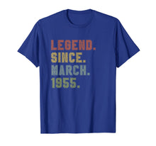 Load image into Gallery viewer, Legend Since March 1955 65th Birthday 65 Years Old Gifts T-Shirt-808013
