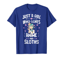 Load image into Gallery viewer, Anime And Sloths Gifts for Daughter and Girls T-Shirt-3204312
