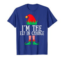Load image into Gallery viewer, I&#39;m The Elf in Charge Matching Family Group Christmas Gifts T-Shirt-2134025
