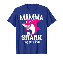 Load image into Gallery viewer, Mamma Shark For Mother Grandma Birthday Halloween Christmas T-Shirt
