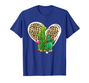 Leopard Heart Cactus Valentine's Day Gifts For Women TShirt652585