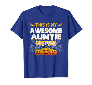 This Is My Awesome Auntie Costume Halloween Gift T-Shirt