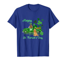 Load image into Gallery viewer, Cocker Spaniel Riding Green Truck St Patrick&#39;s Day Gifts T-Shirt-1276226
