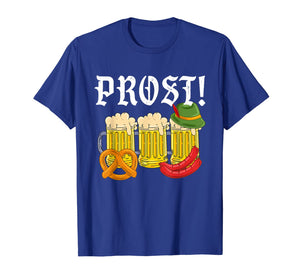 Oktoberfest Funny Beer Mugs Cheers Prost Drinking Festival T-Shirt