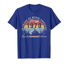 Load image into Gallery viewer, Feb 1970 Sunset Vacation 50 Yrs Old Vintage Retro Birthday T-Shirt-5999091
