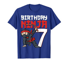 Load image into Gallery viewer, 7th Birthday Ninja I'm 7 Years Old Bday Party Best Boy T-Shirt-383015
