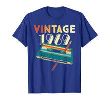 Load image into Gallery viewer, Vintage 1969 Music Cassette 50th Birthday Gifts 50 Years Old T-Shirt 132987
